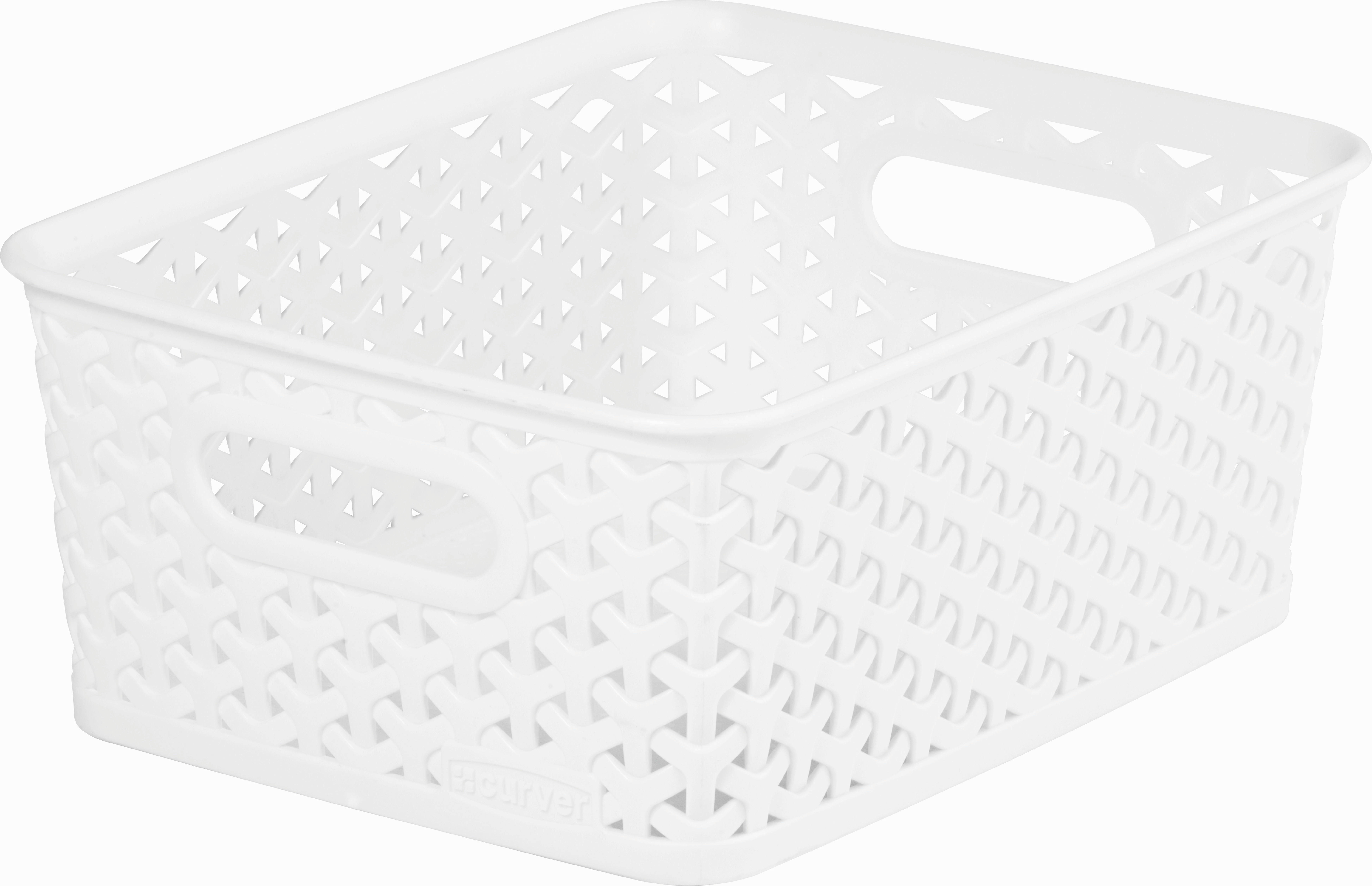 Curver Aufbewahrungskorb creme B/H/L: ca. 19,5x10,2x25,1 cm Aufbewahrungskorb_MyStyle - creme (25,10/19,50/10,20cm) - Curver