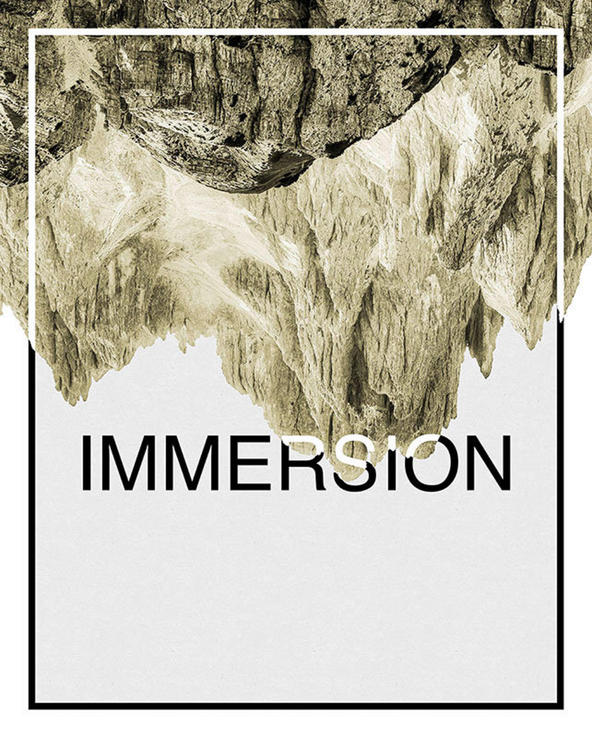 Komar Poster Immersion Sand Landschaft B/L: ca. 40x50 cm Immersion Sand - (40,00/50,00cm) - Komar