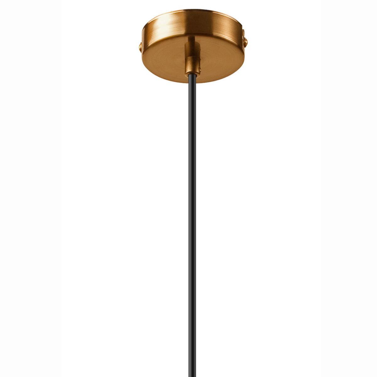 Lamkur Pendelleuchte AMBER 47478 messing Glas Metall H/L: ca. 140x20 cm G9 1 Brennstellen Amber - messing (20,00cm) - Lamkur