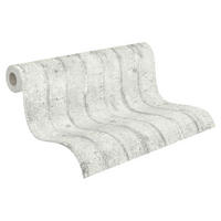 A.S.Creation Vliestapete grau B/H/D: ca. 53x1005x9 cm Vliestapete - grau (9,00/1005,00cm) - A.S.Creation