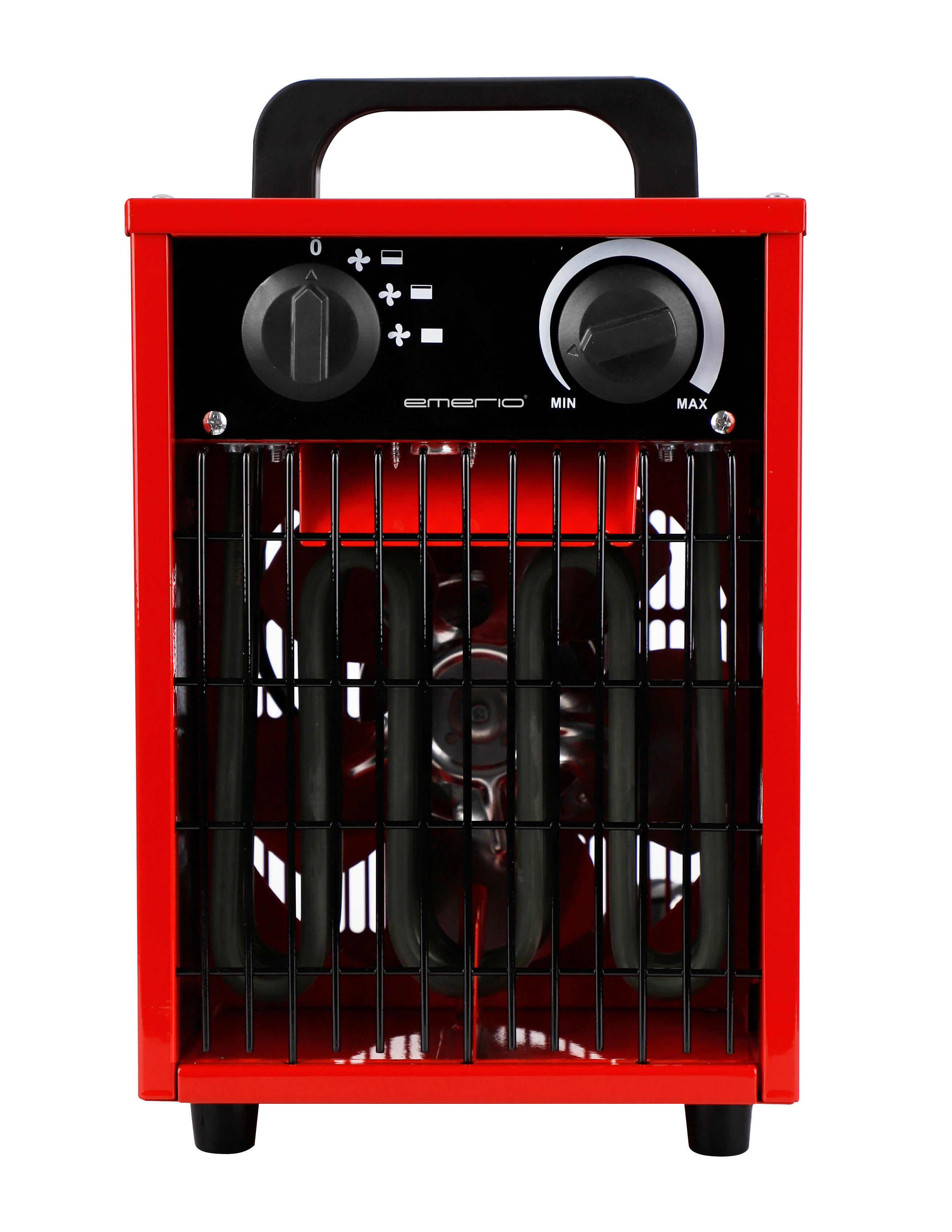 Thumbnail - Heizlüfter rot Kunststoff Metall B/H/L: ca. 21,5x32,6x19,8 cm ca. 3000 W