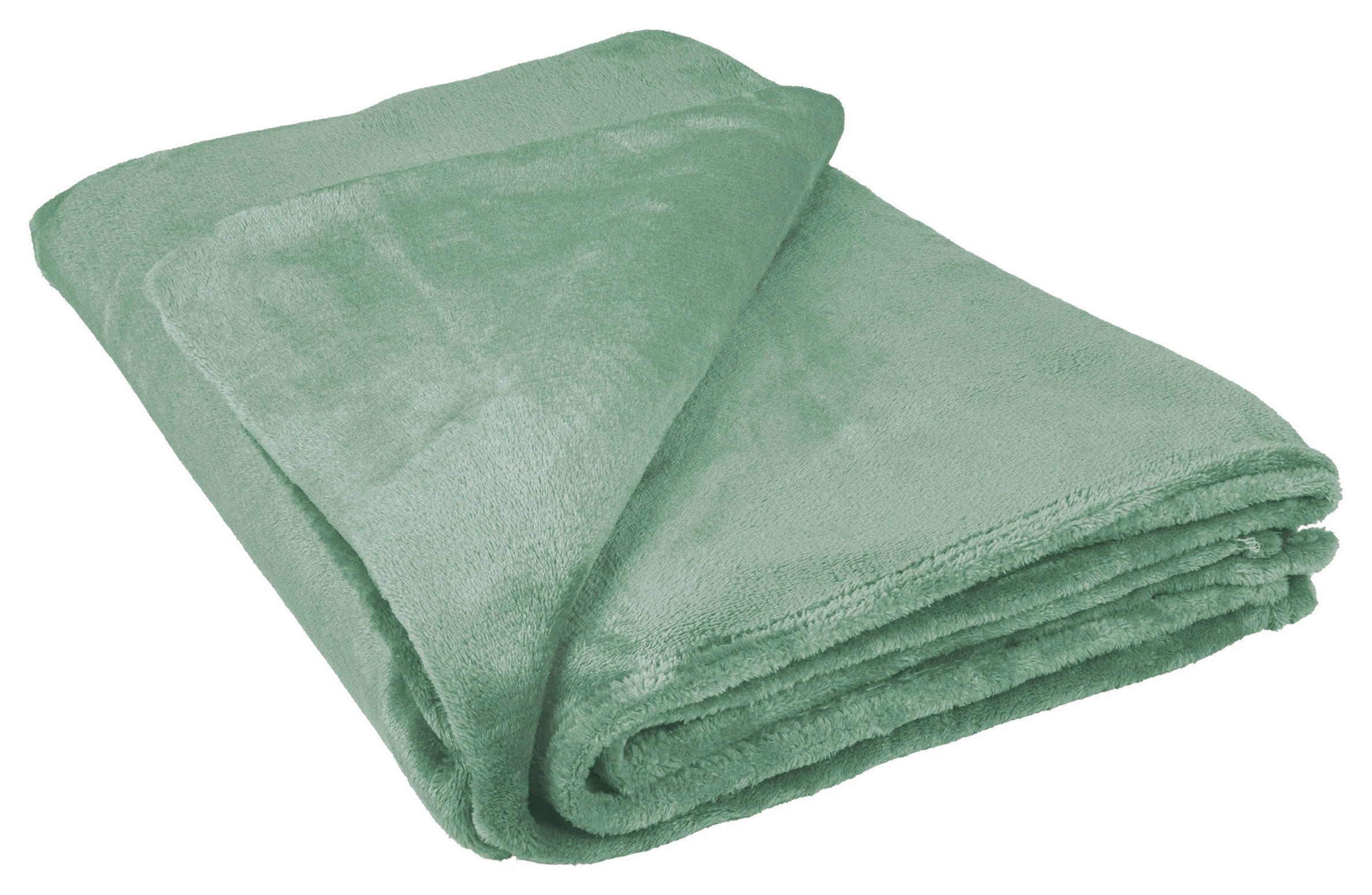 Flanelldecke Flanelldecke_Justus salbei - salbei (140,00/200,00cm)
