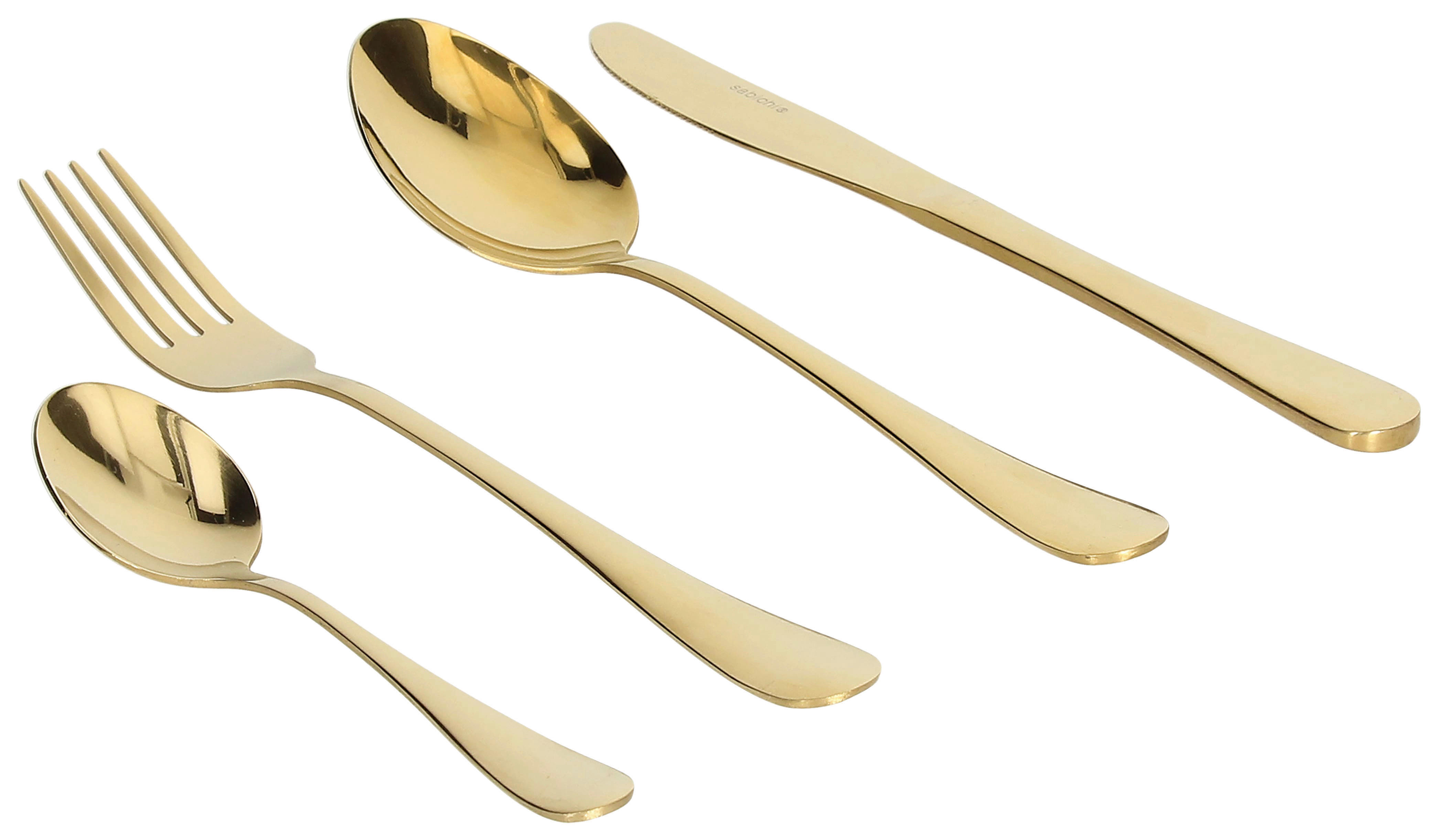 TOGNANA Besteckset Antony Golden gold Edelstahl 24 tlg. Antony Golden - gold - TOGNANA