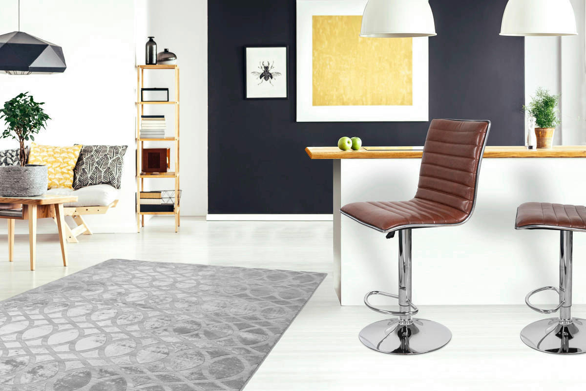 Barhocker Midnight 600 2er braun Kunstleder B/H/T: ca. 41x116x51 cm Midnight 600 2er - braun/Chrom (41,00/116,00/51,00cm) - 360 Living