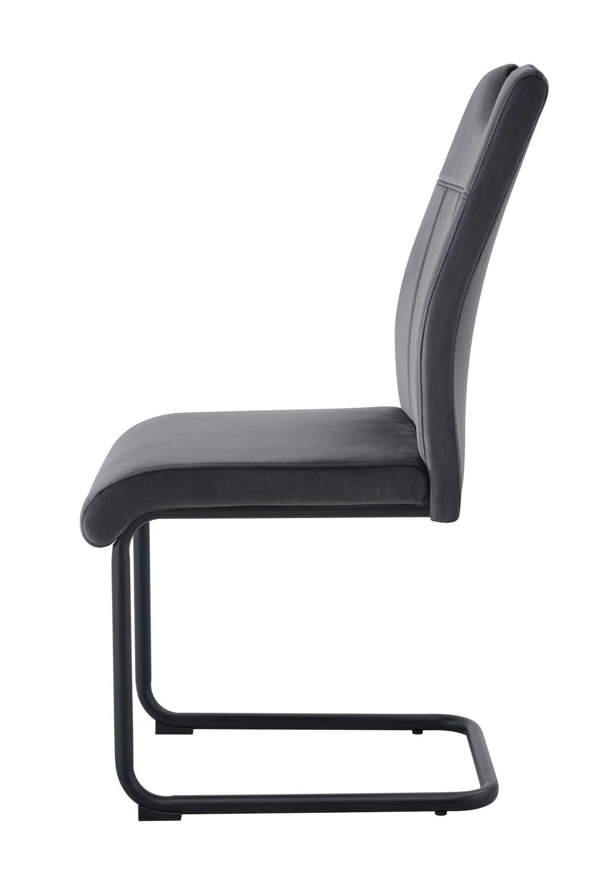 Schwingstuhl LISA, 2er Set anthrazit schwarz B/H/T: ca. 43x98x61 cm LISA, 2er Set - schwarz/anthrazit (43,00/98,00/61,00cm) - xonox.home