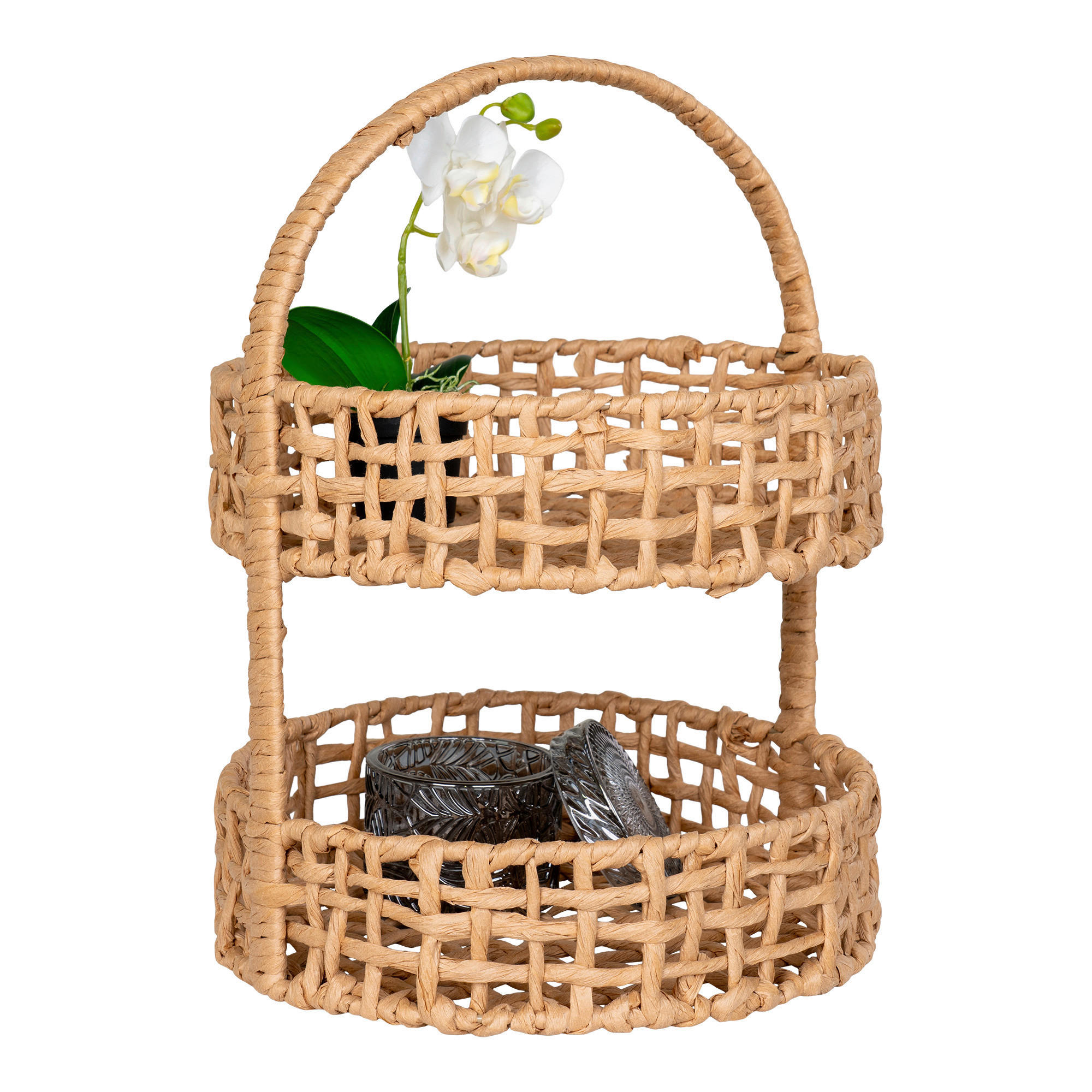Aufbewahrungskorb Anadia natur Metall B/H/L: ca. 29x39x29 cm Anadia - natur (29,00/29,00/39,00cm)