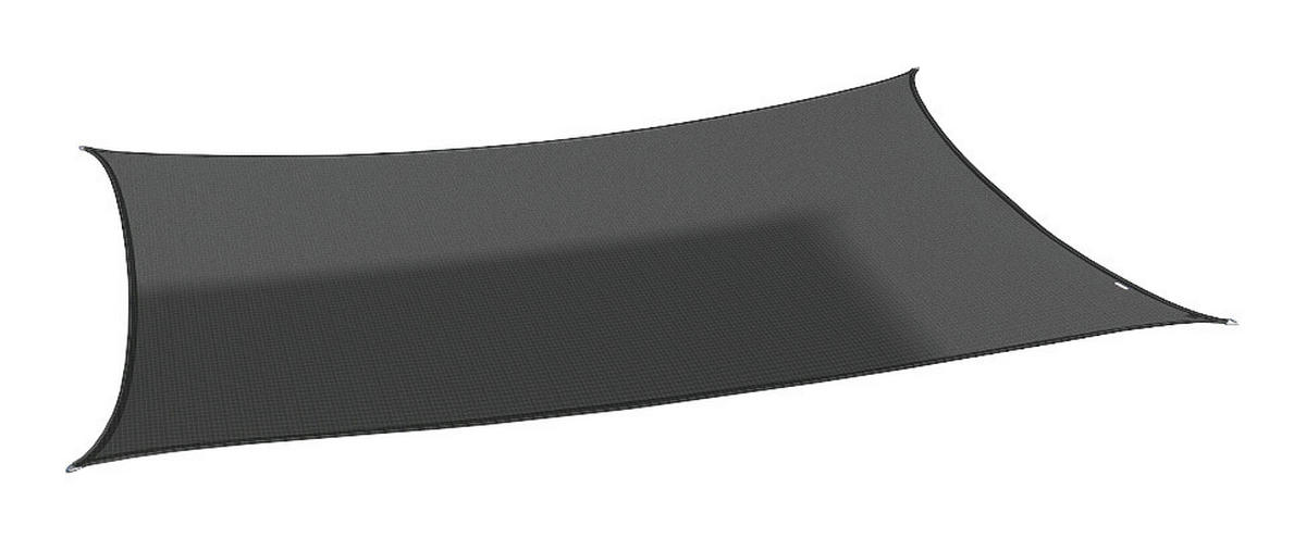 PLATINUM Sonnensegel Coolfit schwarz Polyethylen B/H/L: ca. 400x1x300 cm Coolfit - schwarz (300,00/400,00/1,00cm) - PLATINUM