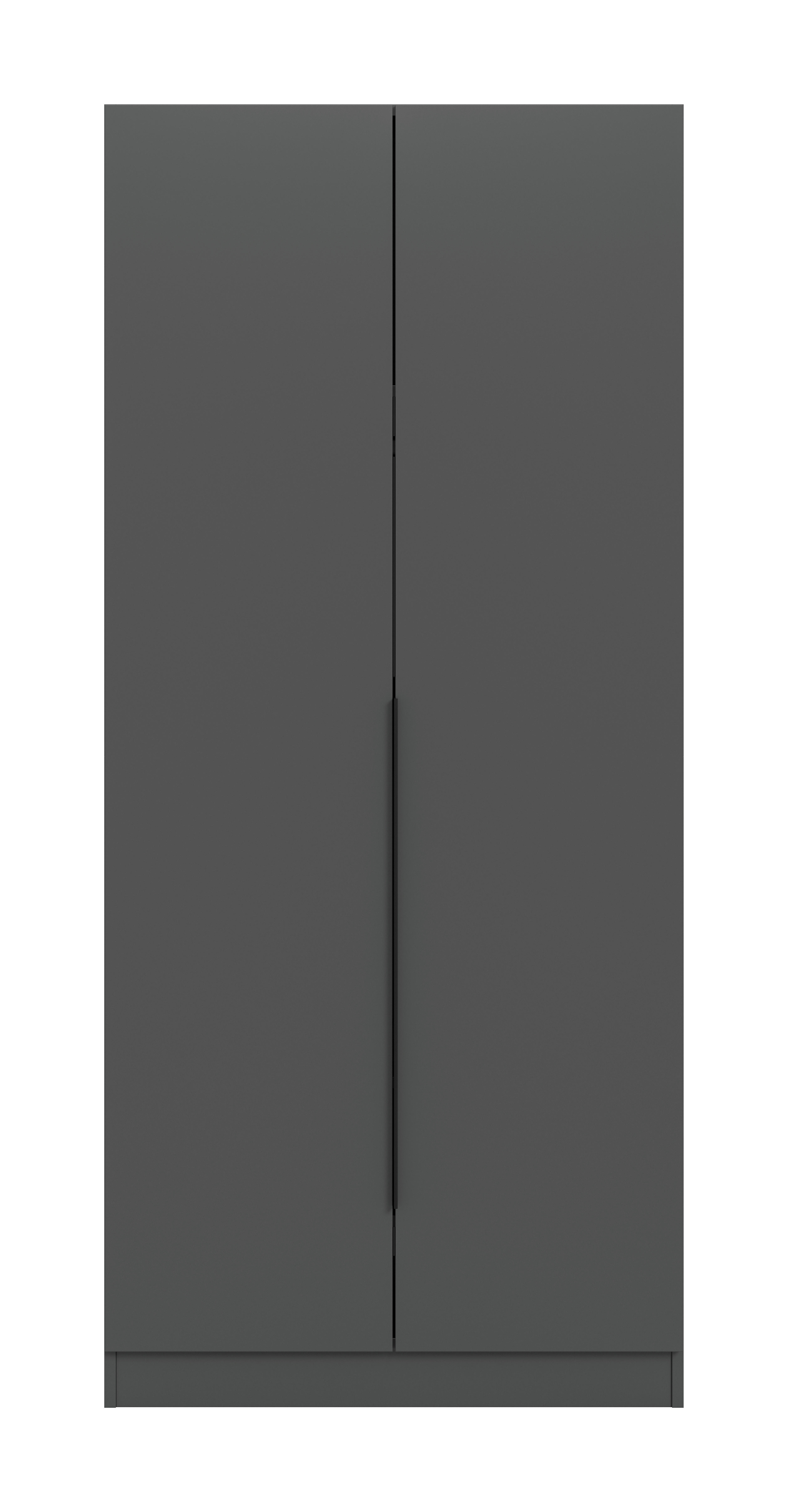 Thumbnail - Kleiderschrank KOPENHAGEN anthrazit B/H/T: ca. 80x181x52 cm