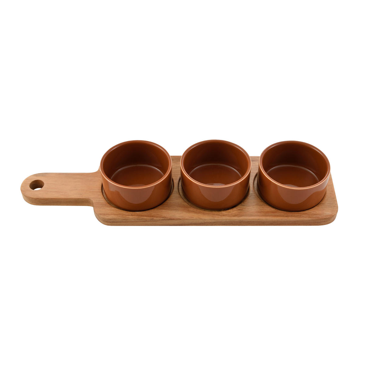 SAN IGNACIO Schalenset AGROS braun Steinzeug D: ca. 8 cm AGROS - braun (8,00cm) - SAN IGNACIO