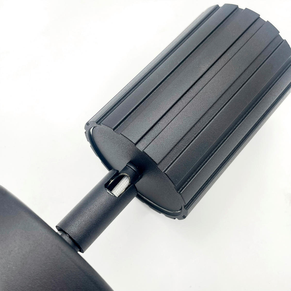 Lamkur Wandleuchte schwarz Stahl B/H/L: ca. 8x16x8 cm GU10 1 Brennstellen Prisma - schwarz (8,00/8,00/16,00cm) - Lamkur