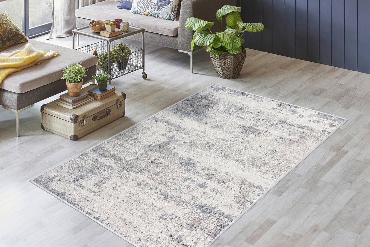 360Living Teppich Maika taupe B/L: ca. 120x170 cm Maika - taupe (120,00/170,00cm) - 360Living