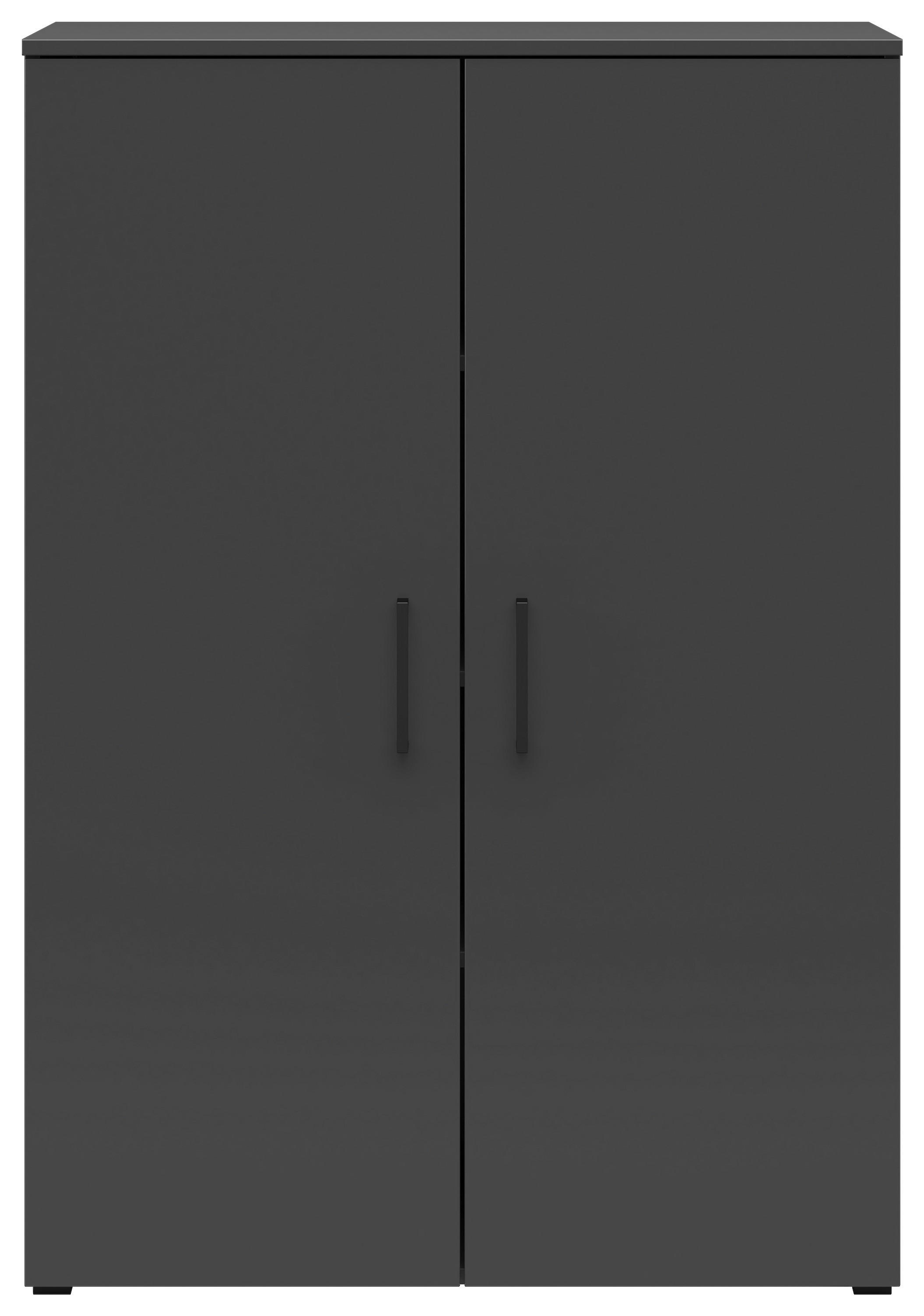 Kommode Multi-Stauraum Typ 31 anthrazit B/H/T: ca. 80x115x40 cm Multi-Stauraum Typ 31 - anthrazit (80,00/115,00/40,00cm)