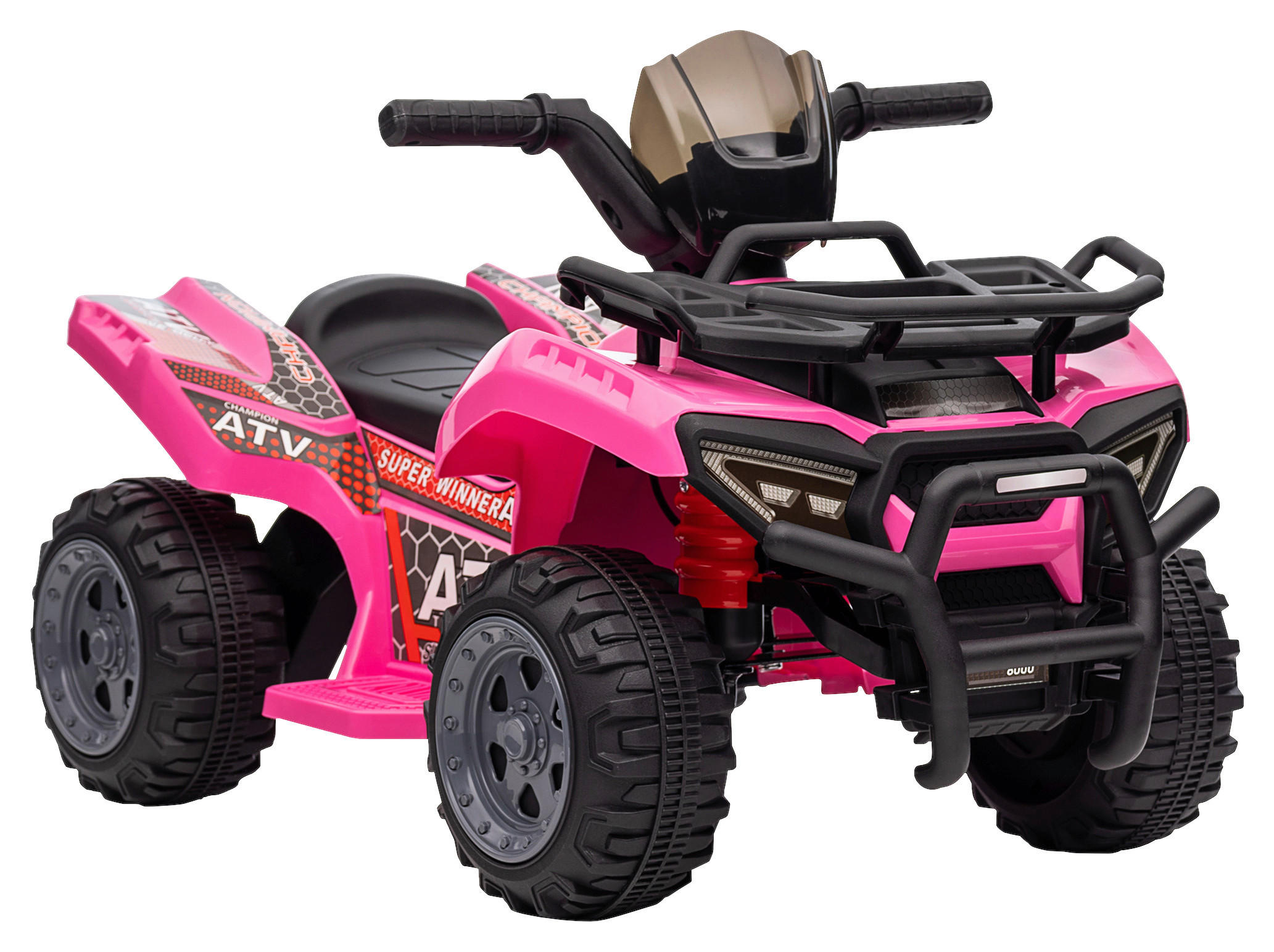 HOMCOM Kinderauto rosa B/H/L: ca. 42x70x45 cm Kinder-Elektrofahrzeug - rosa (45,00/42,00/70,00cm) - HOMCOM