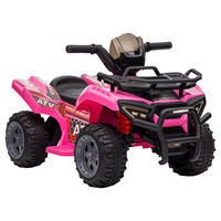 HOMCOM Kinderauto rosa B/H/L: ca. 42x70x45 cm Kinder-Elektrofahrzeug - rosa (45,00/42,00/70,00cm) - HOMCOM