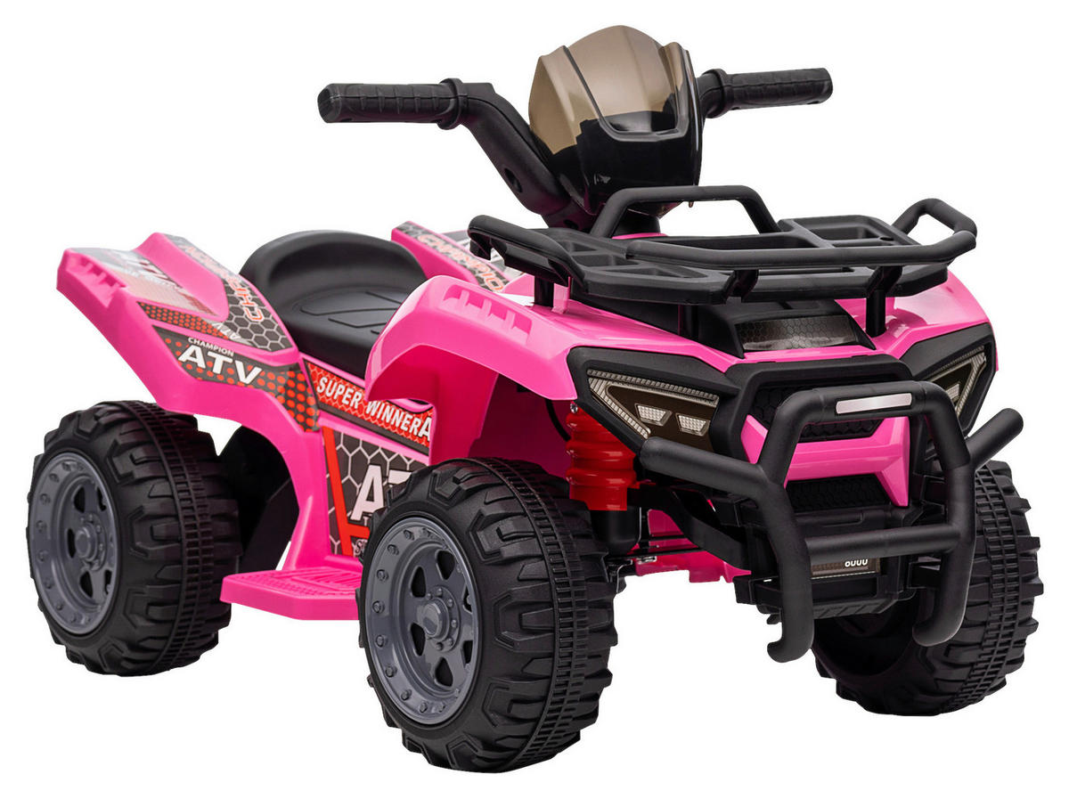 HOMCOM Kinderauto rosa B/H/L: ca. 42x70x45 cm Kinder-Elektrofahrzeug - rosa (45,00/42,00/70,00cm) - HOMCOM