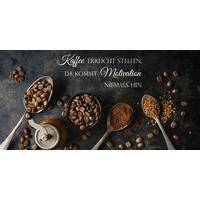 Keilrahmenbild Kaffee B/H: ca. 40x20 cm Keilrahmenbild 20x40cm - (40,00/20,00cm)
