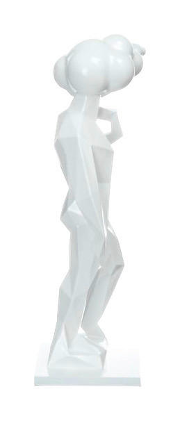Kayoom Dekofiguren weiß Kunststoff B/H/T: ca. 18x56x23 cm ▷ online bei POCO  kaufen