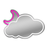 POCOline LED-Neonleuchte B/H/L: ca. 33x1,6x43 cm LED-Neonleuchte_Cloud - (43,00/33,00/1,60cm) - POCOline