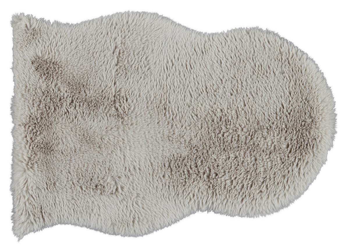 Fellimitat Mick silber B/L: ca. 55x80 cm Mick - silber (55,00/80,00cm)