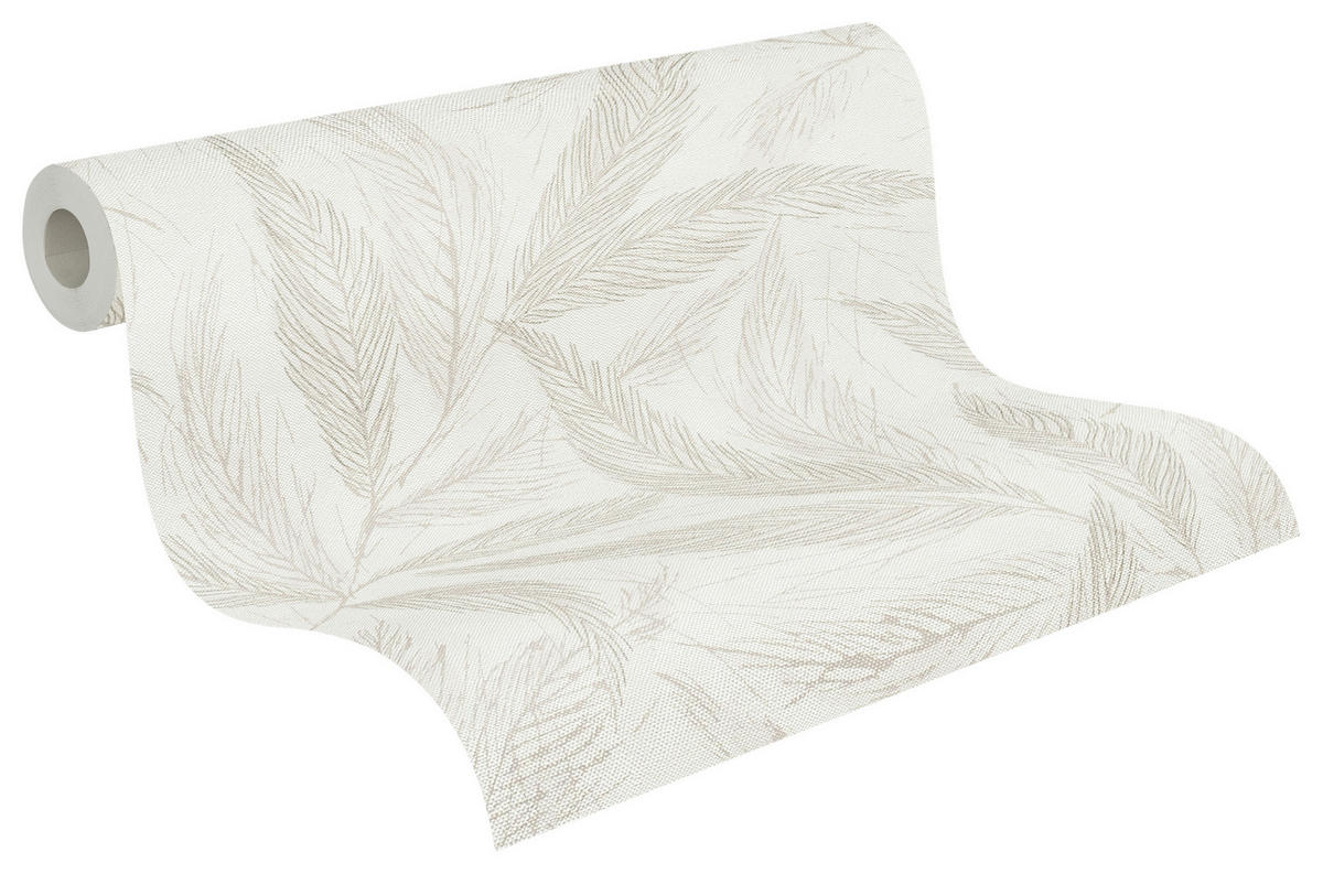 A.S.Création Vliestapete creme beige grau B/H/D: ca. 53x1005x9,3 cm Vliestapete - beige/creme (9,30/1005,00cm) - A.S.Creation