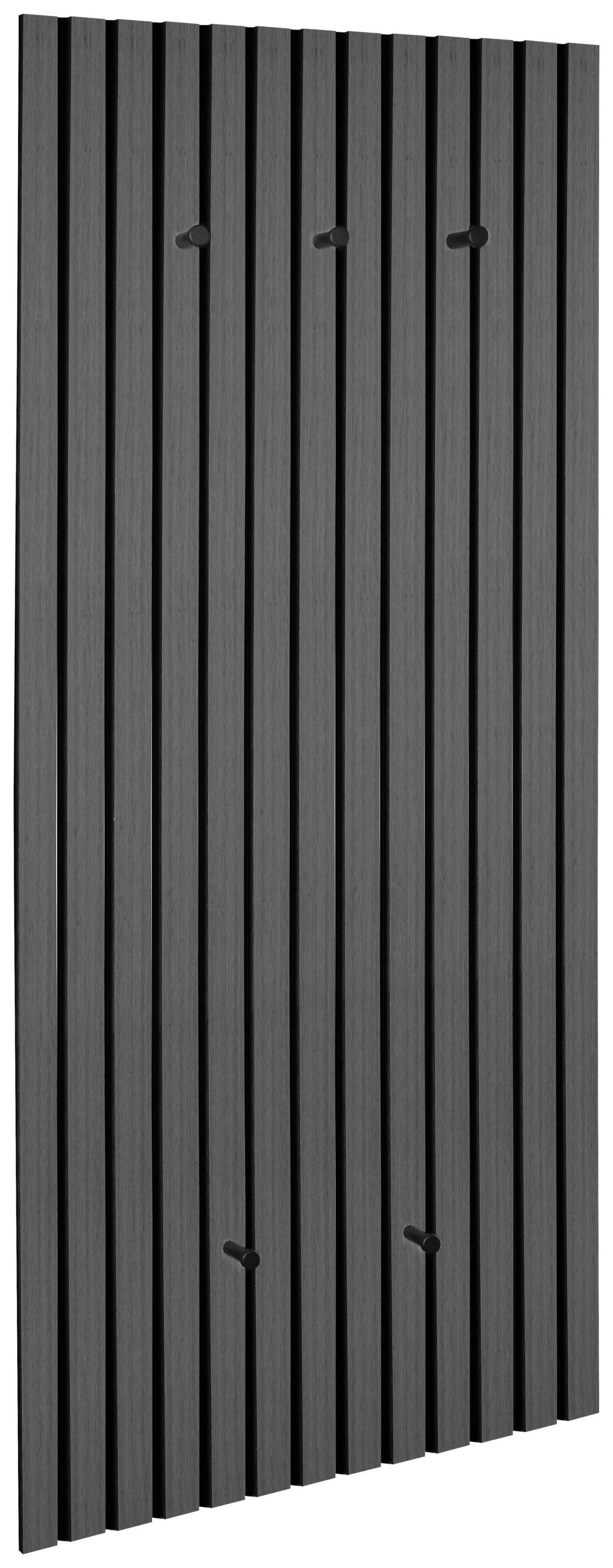 Garderobenpaneel Grace Eiche dunkel Nachbildung B/H/T: ca. 50x125x7 cm Grace - Eiche (50,00/125,00/7,00cm)
