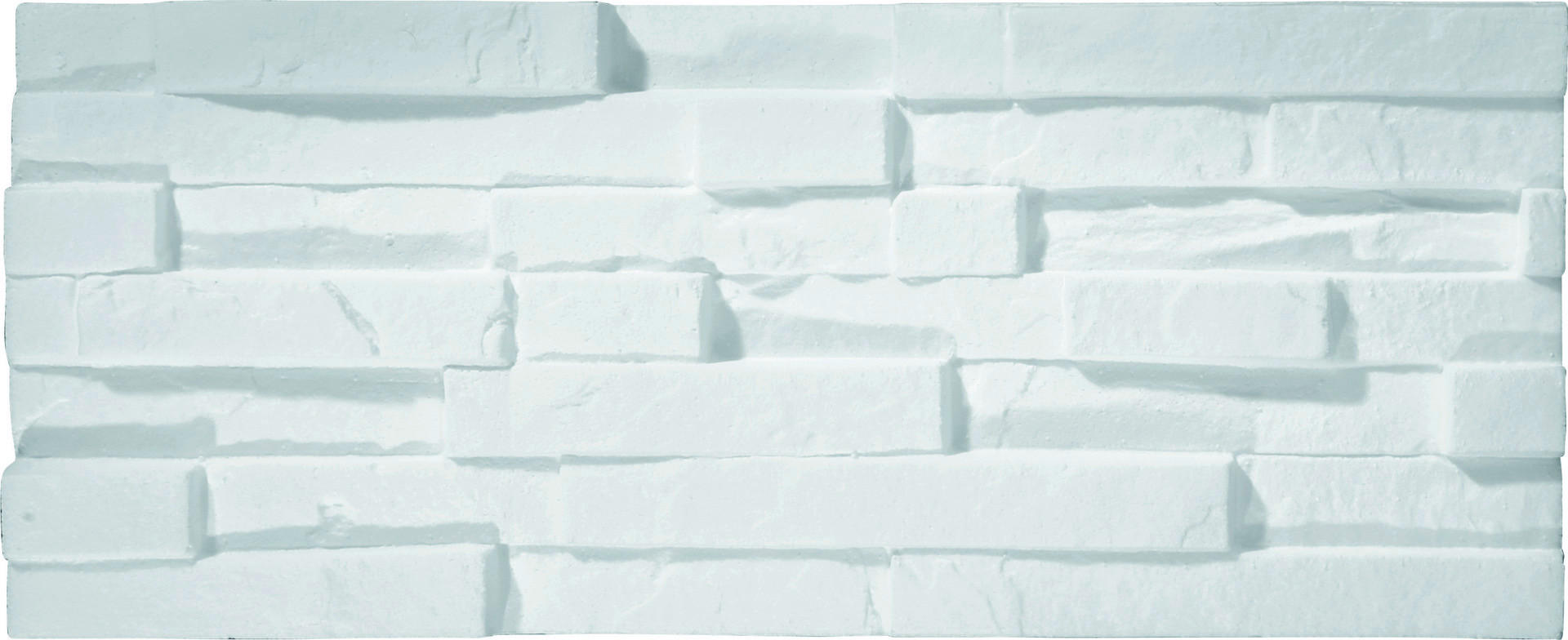 Dekorstein weiß B/L/S: ca. 50x20x2,5 cm Dekorstein_WA08_10erPack. - weiß (50,00/20,00cm)