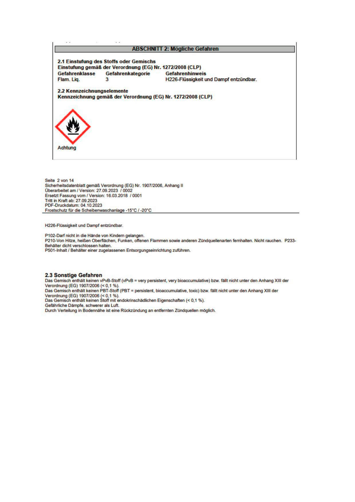 KLAX Frostschutz ca. 5 l Scheibenfrostschutz 5l - (5,00l) - KLAX