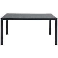 POCOline Gartentisch Mila schwarz Alu B/H/L: ca. 90x74x150 cm Mila - schwarz (150,00/90,00/74,00cm) - POCOline