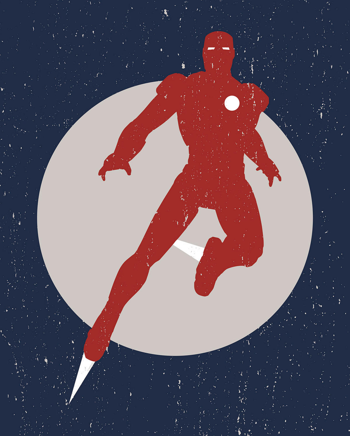 Komar Poster Iron Man Fly Disney B/L: ca. 40x50 cm Iron Man Fly - (40,00/50,00cm) - Komar
