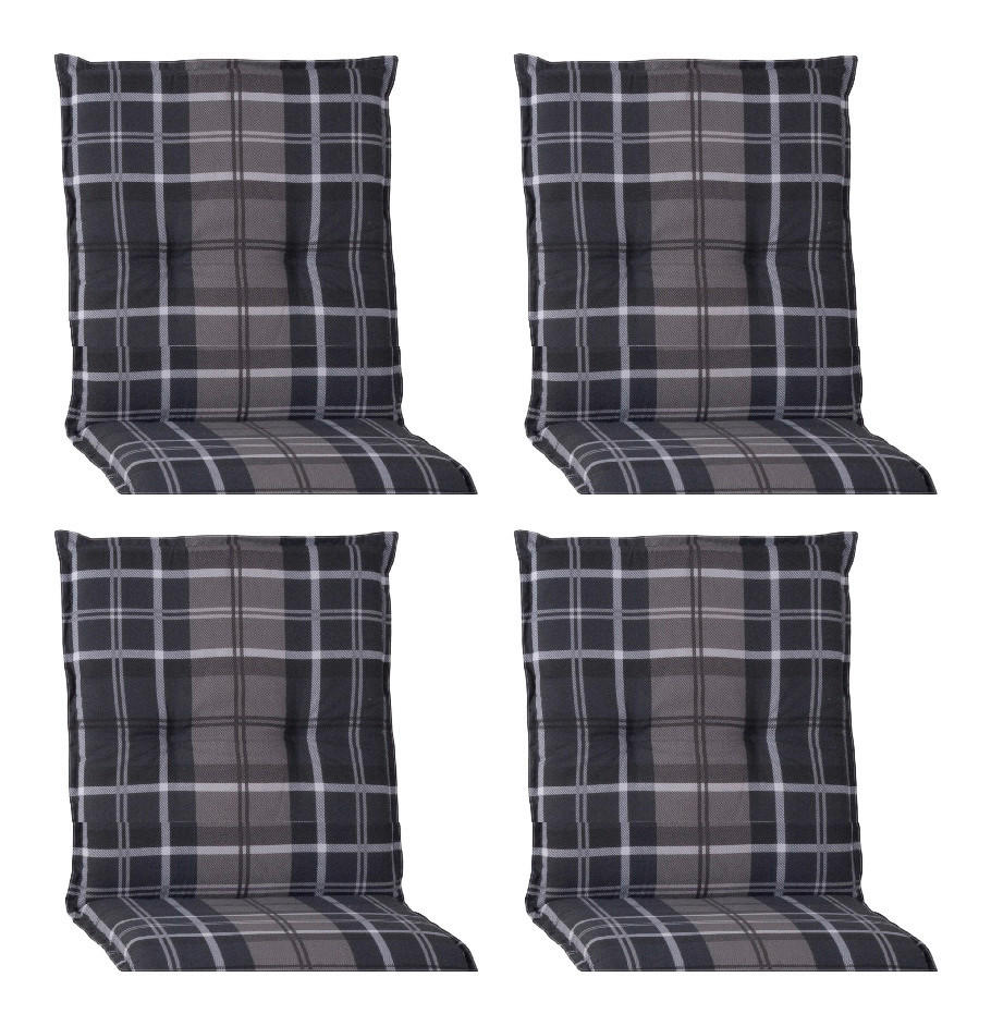 Beo Saumauflage für Niederlehner Beckley multicolor Polyester-Mischgewebe B/H/L: ca. 50x6x101 cm 4er Set Beckley - multicolor (101,00/50,00/6,00cm) - Beo