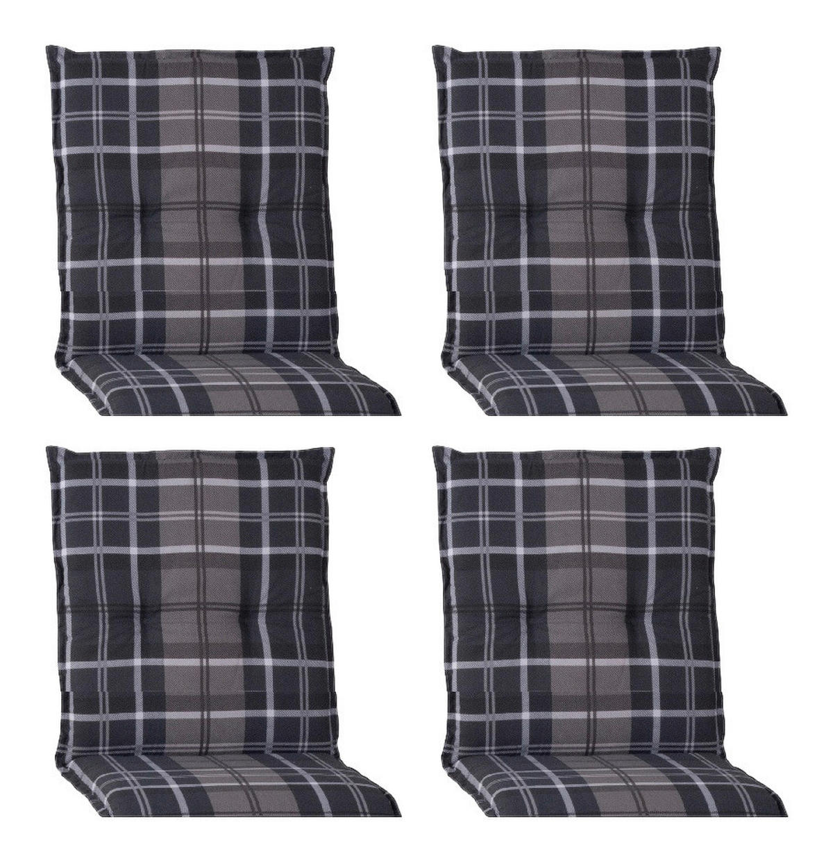 Beo Saumauflage für Niederlehner Beckley multicolor Polyester-Mischgewebe B/H/L: ca. 50x6x101 cm 4er Set Beckley - multicolor (101,00/50,00/6,00cm) - Beo