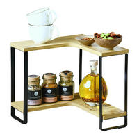 Kesper Küchenregal natur MDF B/H/L: ca. 30x28x30 cm Küchen-Eckregal - natur (30,00/30,00/28,00cm) - Kesper