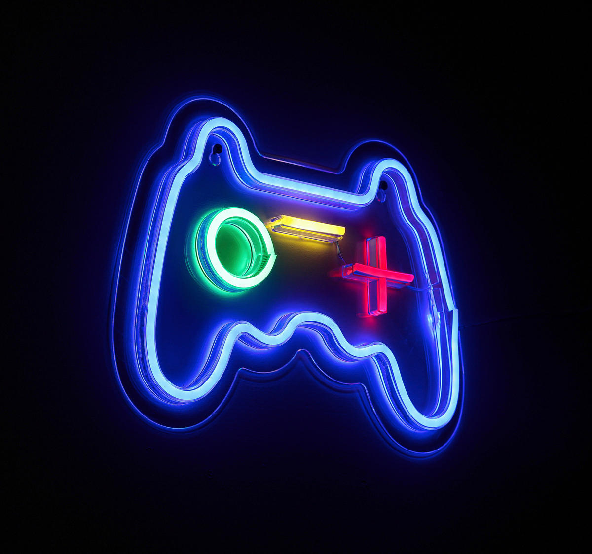 Nolo LED-Neon_Wandleuchte Acryl B/H/L: ca. 22x1,6x30 cm LED-Neon-Wandleuchte_Play - (30,00/22,00/1,60cm) - Nolo