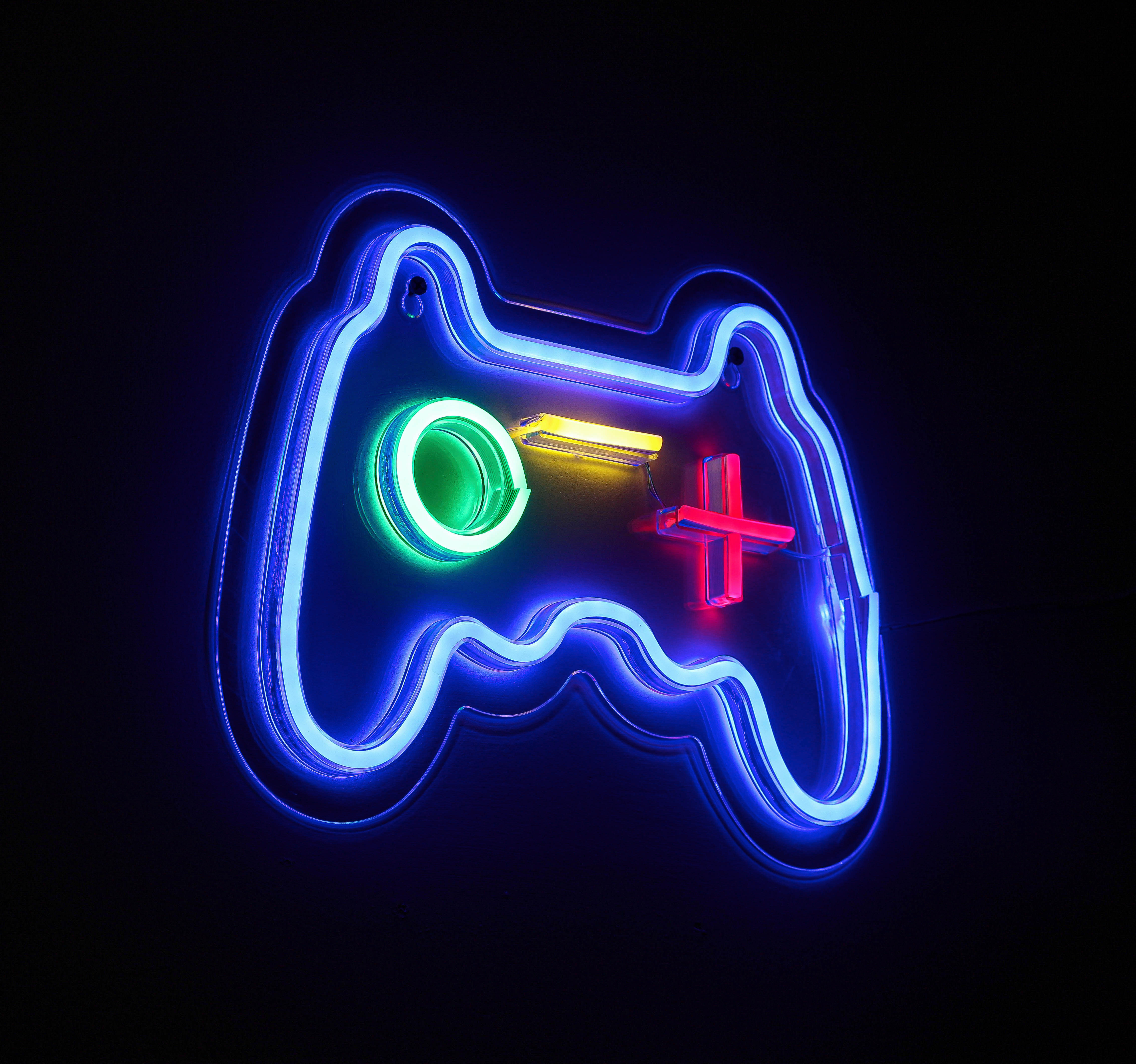 Thumbnail - Nolo LED-Neon_Wandleuchte Play Acryl B/H/L: ca. 22x1,6x30 cm