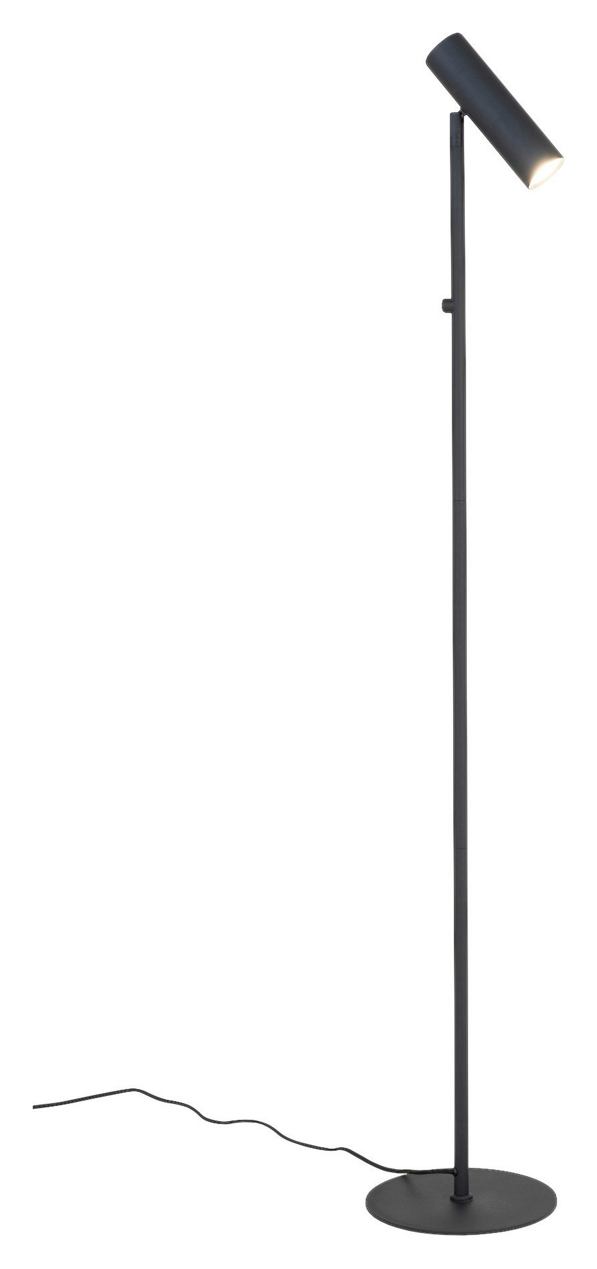 Housenordic Stehleuchte Paris 6409103 schwarz Stahl H/D: ca. 150x25 cm GU10 1 Brennstellen Stehlampe_Paris - schwarz (25,00/150,00cm) - Housenordic