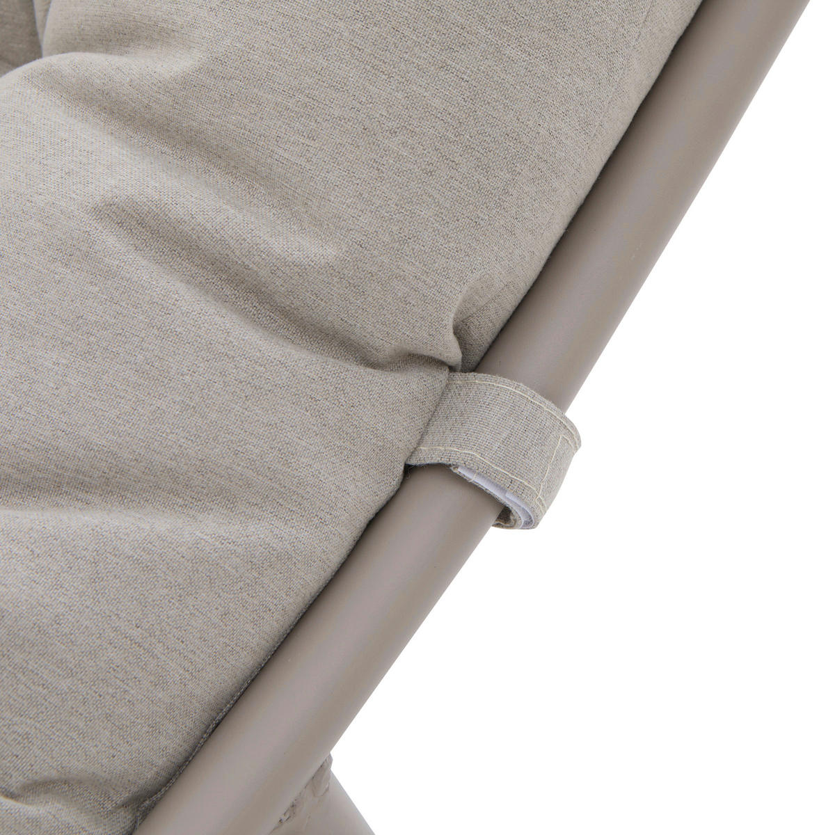 POCOline Gartenstuhl beige Polyester B/H/L: ca. 78x74x101 cm Schaukelstuhl - beige (101,00/78,00/74,00cm) - POCOline