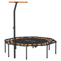 SPORTNOW Fitness Trampolin orange B/H/L: ca. 120x126x128 cm Fitness_Trampolin - orange/schwarz (128,00/120,00/126,00cm) - SPORTNOW