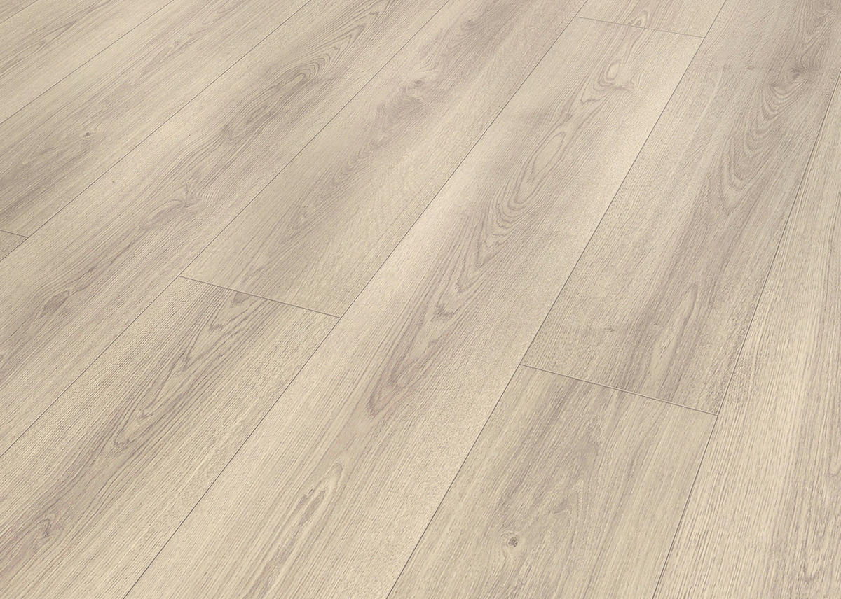 Musterstück grau B/L/S: ca. 19,4x30x0,8 cm Muster Laminat Oak light gray - grau (19,40/30,00cm)