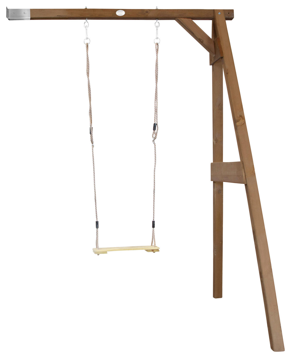 AXI Einzel-Anbauschaukel braun B/H/T: ca. 171x215x160 cm Einzel-Anbauschaukel - braun (171,00/215,00/160,00cm) - AXI