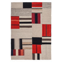 Kayoom Kurzflorteppich Radical 240 mehrfarbig B/L: ca. 80x150 cm Radical 240 - mehrfarbig (80,00/150,00cm) - Kayoom