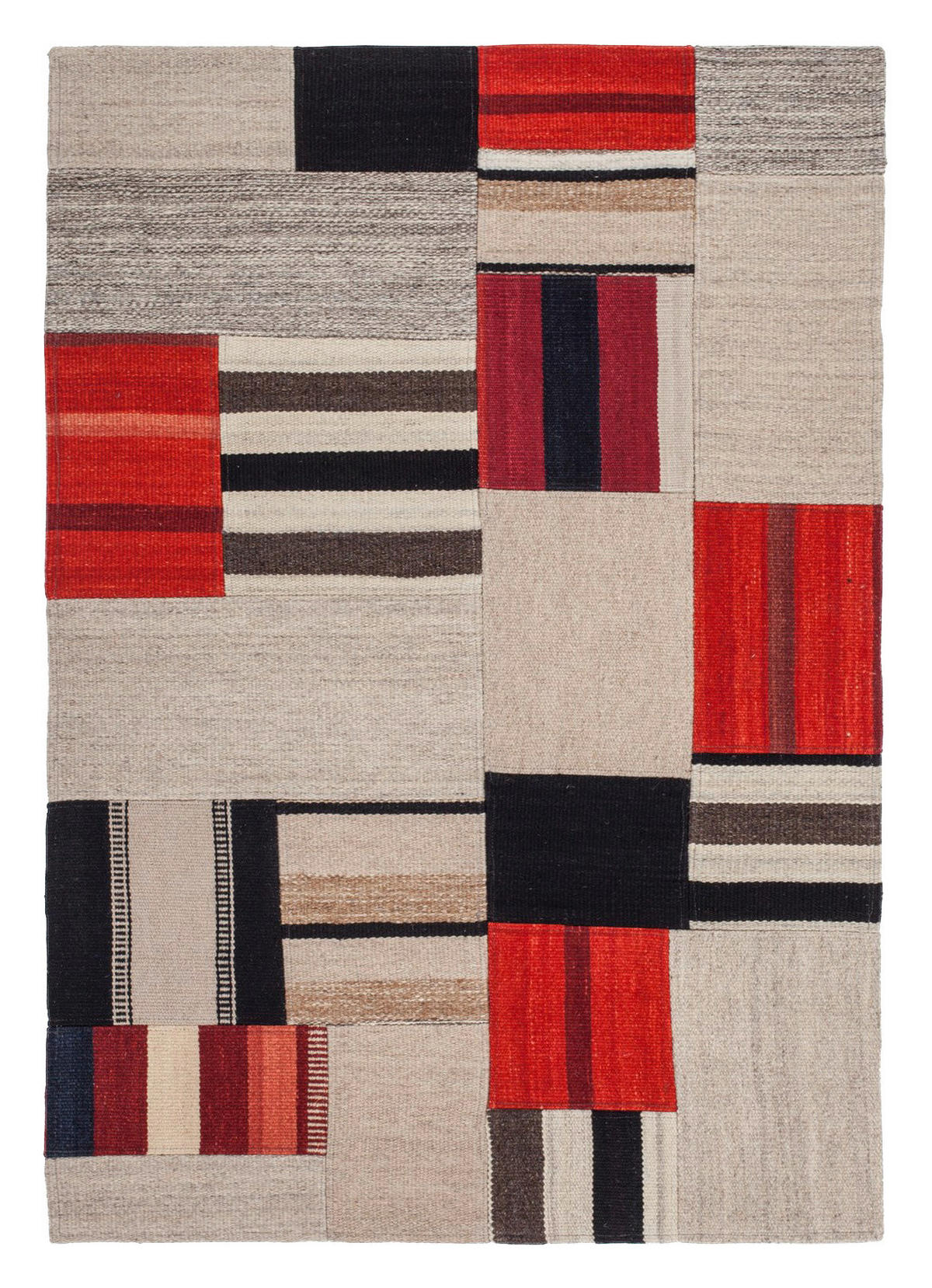 Kayoom Kurzflorteppich Radical 240 mehrfarbig B/L: ca. 80x150 cm Radical 240 - mehrfarbig (80,00/150,00cm) - Kayoom