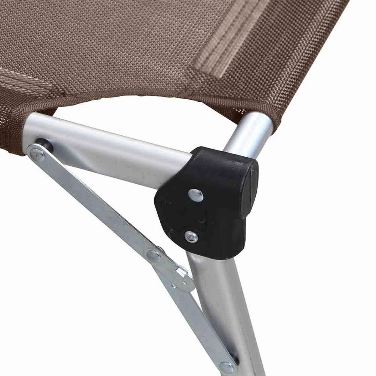 Gardamo Gartenliege SOLE taupe Aluminium SOLE - taupe - Gardamo