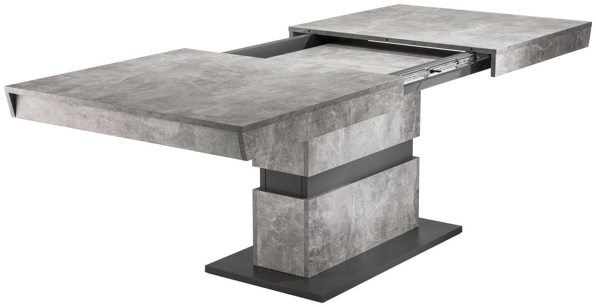 Tisch MATTHEW Beton Optik anthrazit B/H/T: ca. 160x75x90 cm MATTHEW - Beton/anthrazit (160,00/75,00/90,00cm) - byLIVING