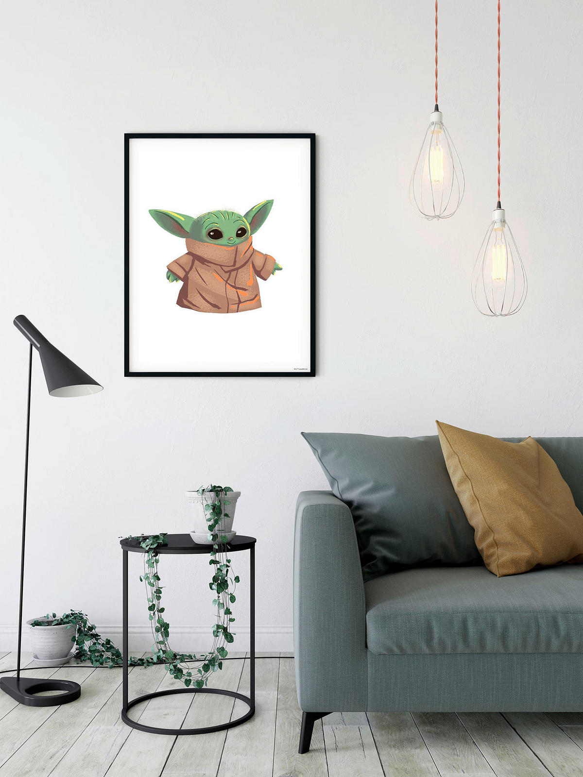 Komar Poster Mandalorian The Child Cutie Disney B/L: ca. 30x40 cm Mandalorian The Child Cutie - (30,00/40,00cm) - Komar