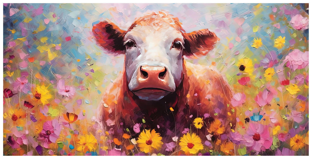 Keilrahmenbild Tiere B/H: ca. 40x20 cm Keilrahmenbild 20x40cm - (40,00/20,00cm)