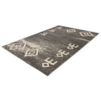 360Living Teppich Naila grau B/L: ca. 160x230 cm Naila - grau (160,00/230,00cm) - 360Living