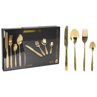 Besteckset gold Edelstahl 24 tlg. Besteckset_24tlg. - gold (25,00/37,50/5,20cm)