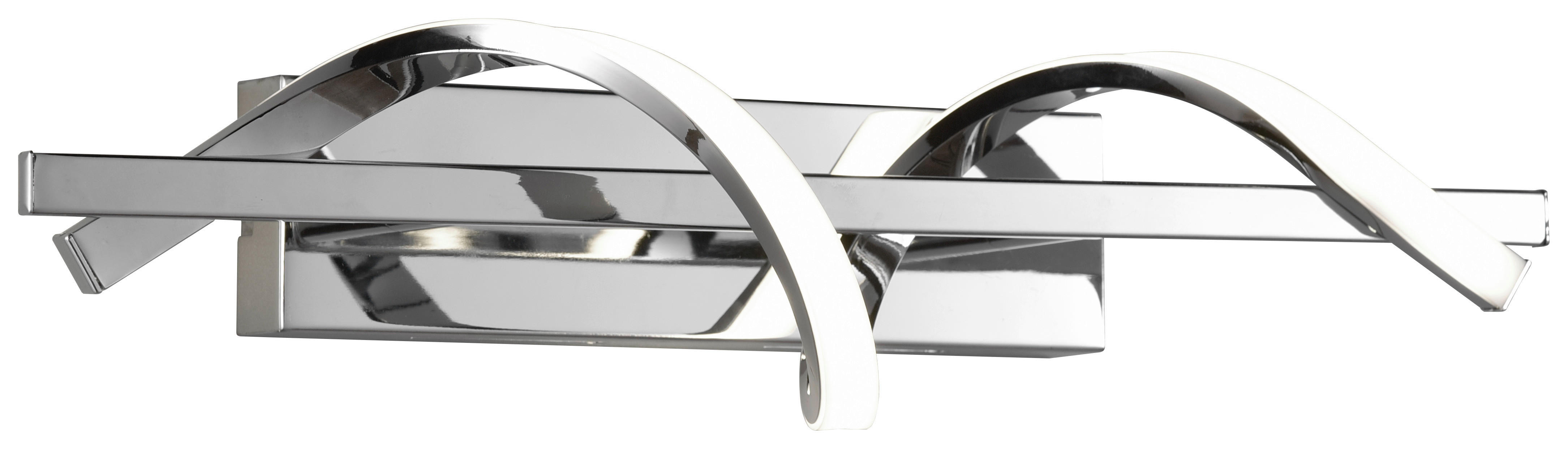 Reality LED-Wandleuchte R22201106 Isabel Chrom Metall B/H: ca. 46x12 cm 1 Brennstellen Isabel - Chrom (46,00/12,00cm) - Reality