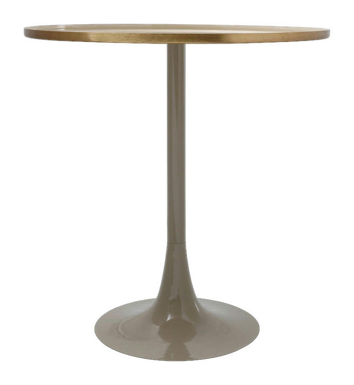 Beistelltisch Art Deco 900 taupe Metall H/D: ca. 52x51 cm Art Deco 900 - taupe (51,00/52,00cm) - 360 Living