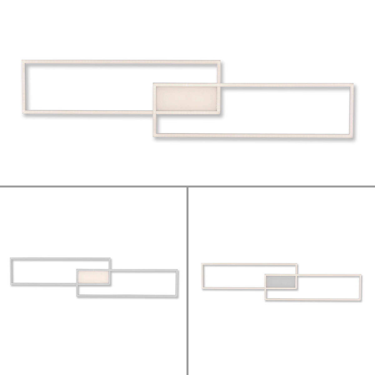 Just Light Deckenleuchte Asmin 14711-55 B/H/L: ca. 25,5x6x109,5 cm LED-Deckenleuchte_CCT_Asmin - (109,50/25,50/6,00cm) - Just Light